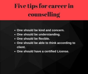 Career in counseling